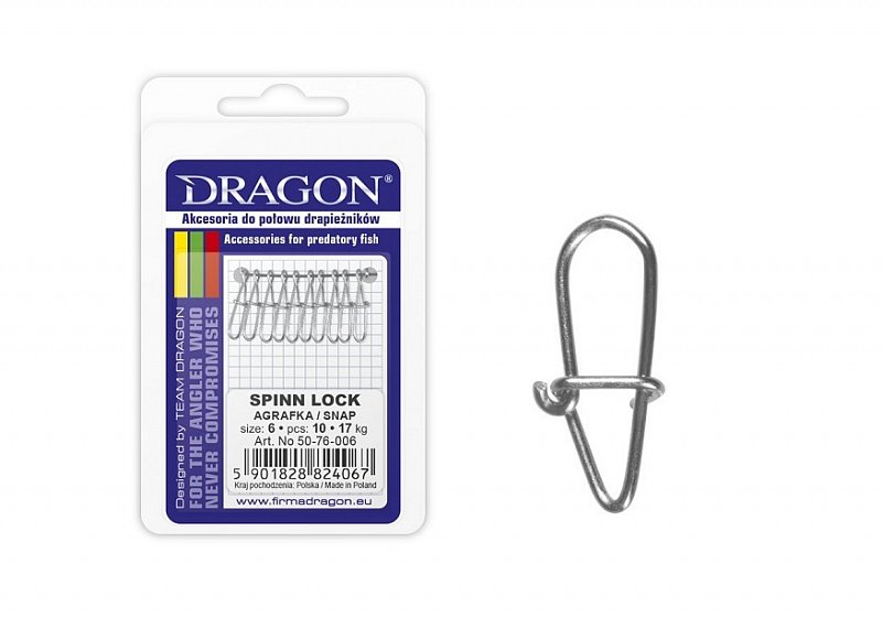 Dragon Karabínka Spinn Lock 10ks